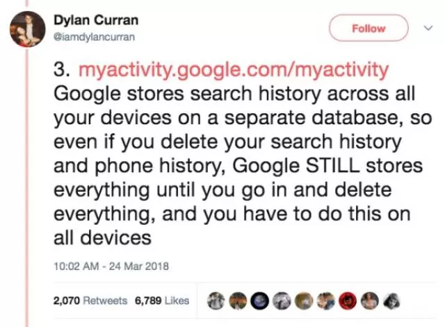 Ce que google et facebook savent sur vous