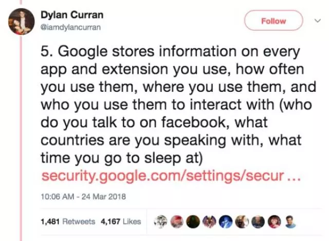 What google and facebook know about you - #6 