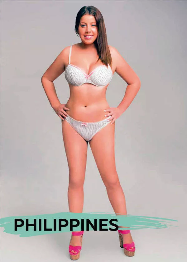 Ideal female body in different countries - #18 