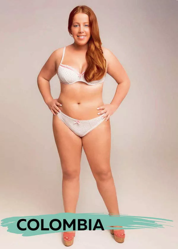 Ideal female body in different countries - #2 