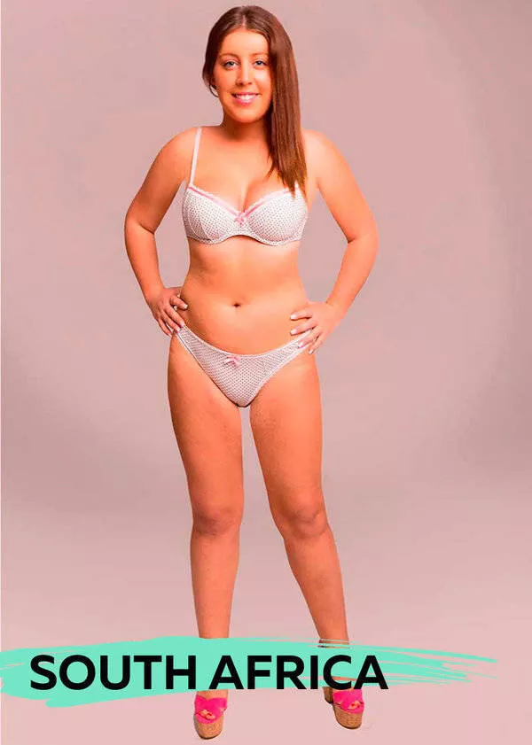 Corps de femme ideal dans differents pays - #8 