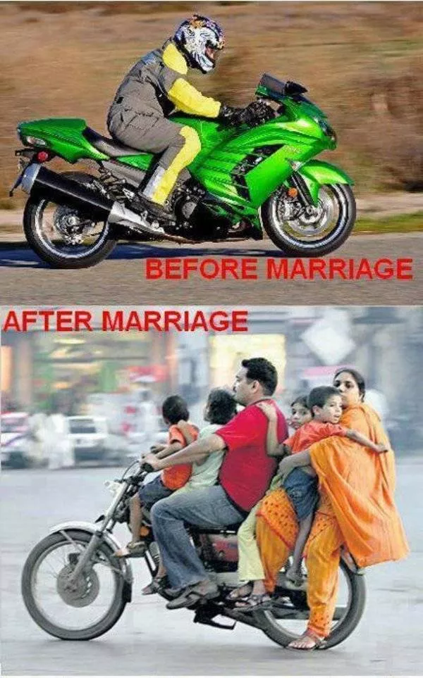 Single vs married life in two visions - #9 