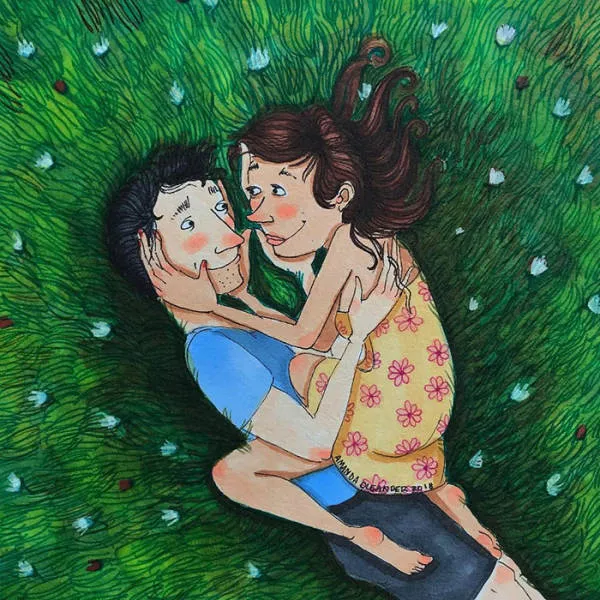 Illustrations de qui illustre differentes phases de la vie en couple - #20 