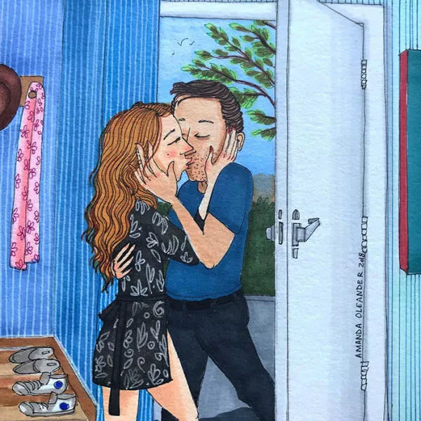 Illustrations of which illustrates different phases of life as a couple - #25 