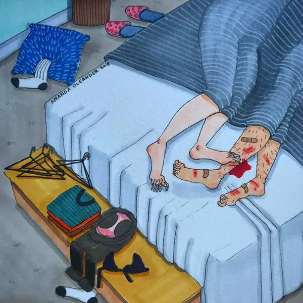 Illustrations of which illustrates different phases of life as a couple - #27 