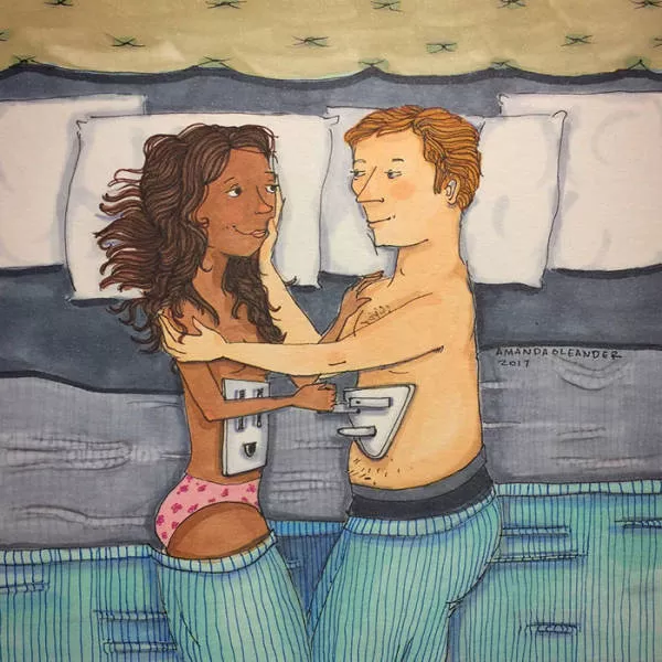 Illustrations of which illustrates different phases of life as a couple - #33 