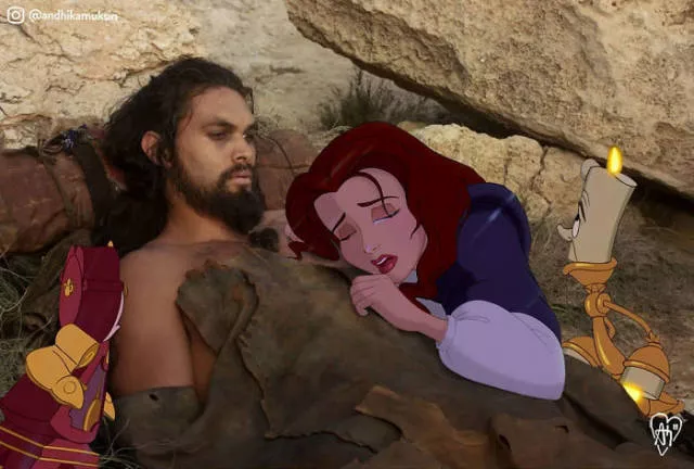 Disney characters into celebrity pictures - #35 