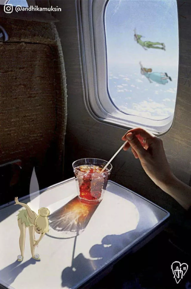 Disney characters into celebrity pictures - #44 