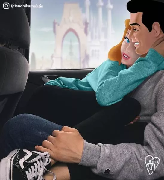 Disney characters into celebrity pictures - #7 