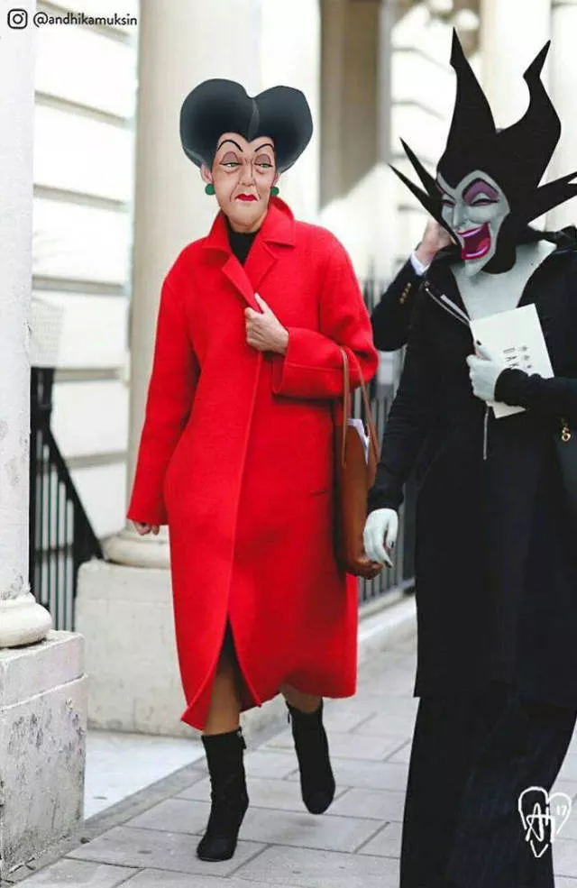 Disney characters into celebrity pictures - #8 