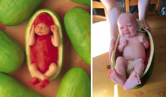 Mission impossible babies photoshoot