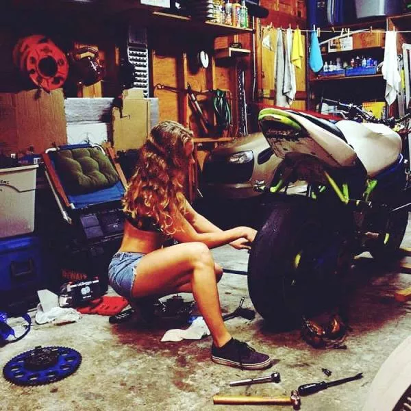 Beautiful girls and bikes can it get any sexy - #29 