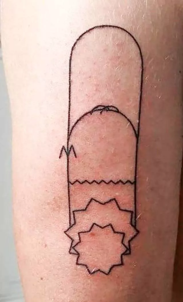 Unusual tattoos - #12 