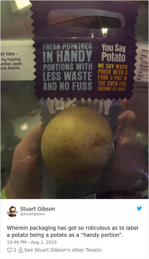 Emballages alimentaires ridicules - #23 