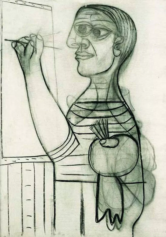 These photos show you the evolution of picassos masterpieces - #8 