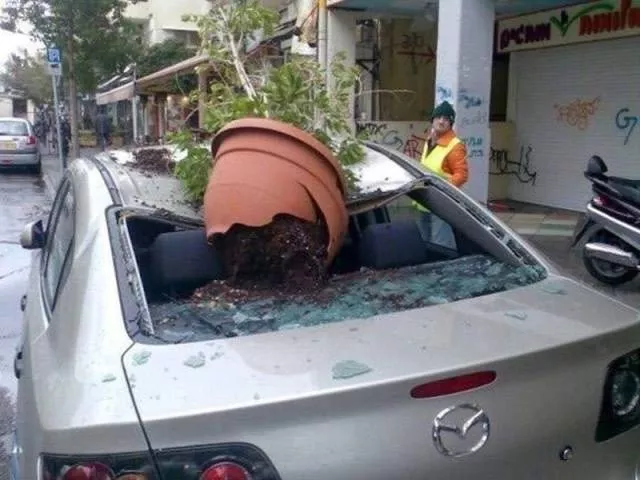 The worst situations experienced in pictures - #17 