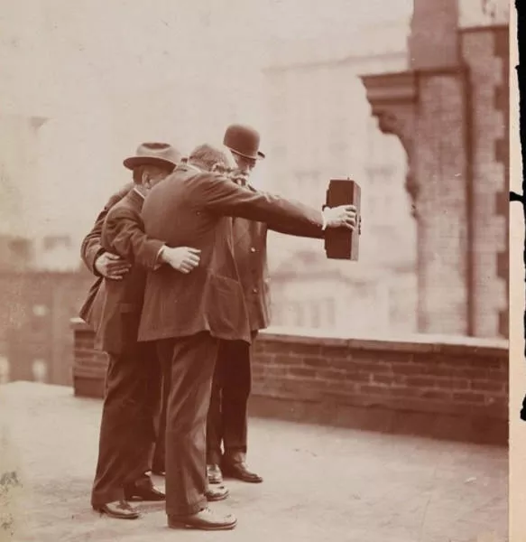 Mysterious photos from the past