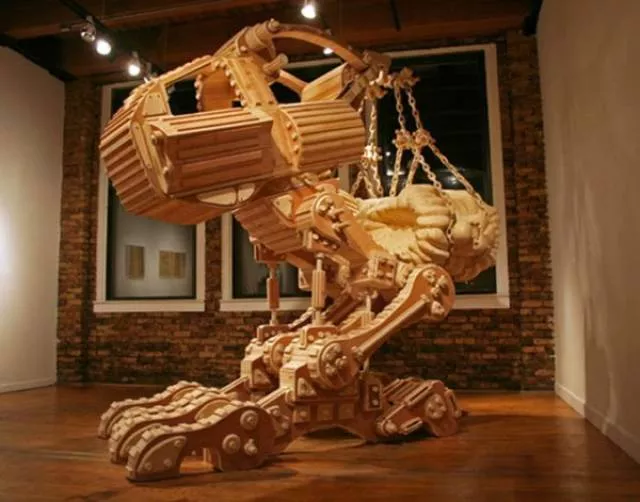 Des sculptures en bois tres impressionnants - #20 