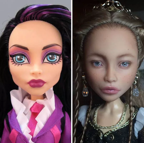 Poupees populaires en vraies beautes