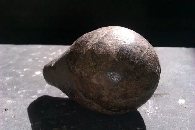 Found objects in an ancient castle