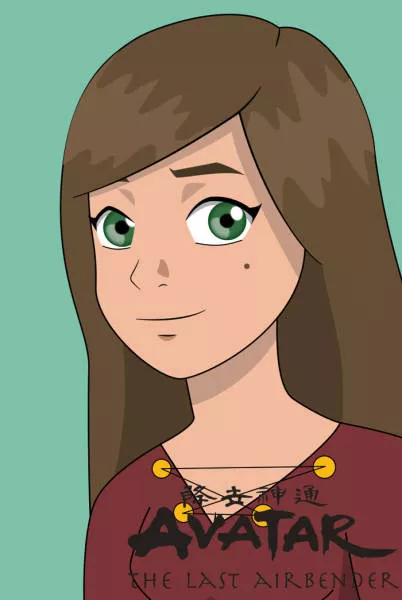 She recreated her portrait in 50 cartoon styles - #25 