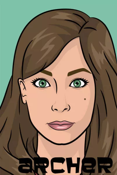 She recreated her portrait in 50 cartoon styles - #34 