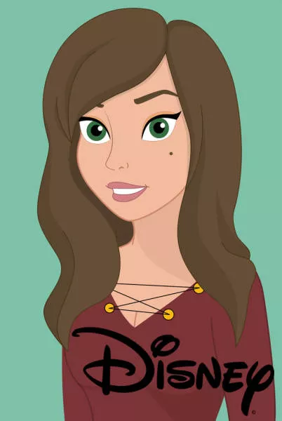 She recreated her portrait in 50 cartoon styles - #37 
