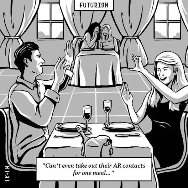 Very funny futuristic illustrations - #18 