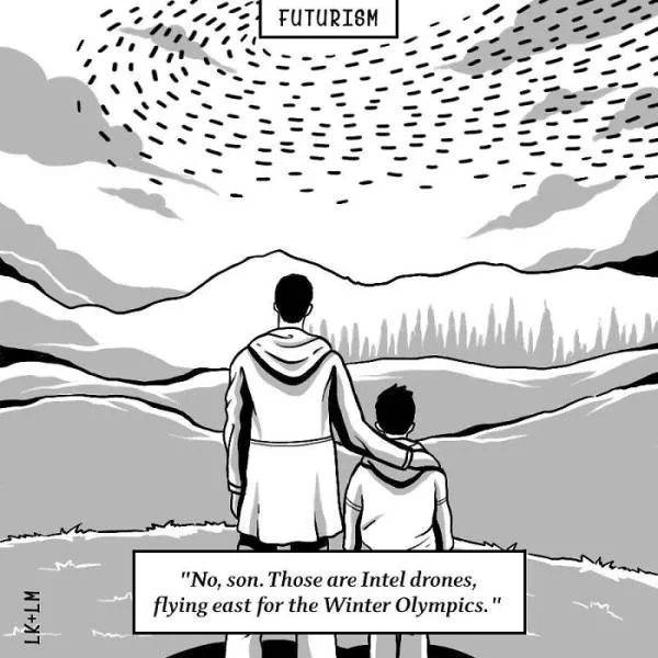 Very funny futuristic illustrations - #19 
