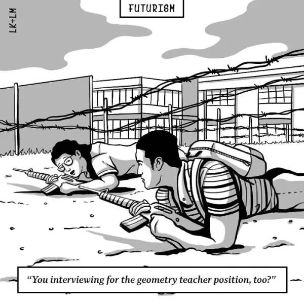 Very funny futuristic illustrations