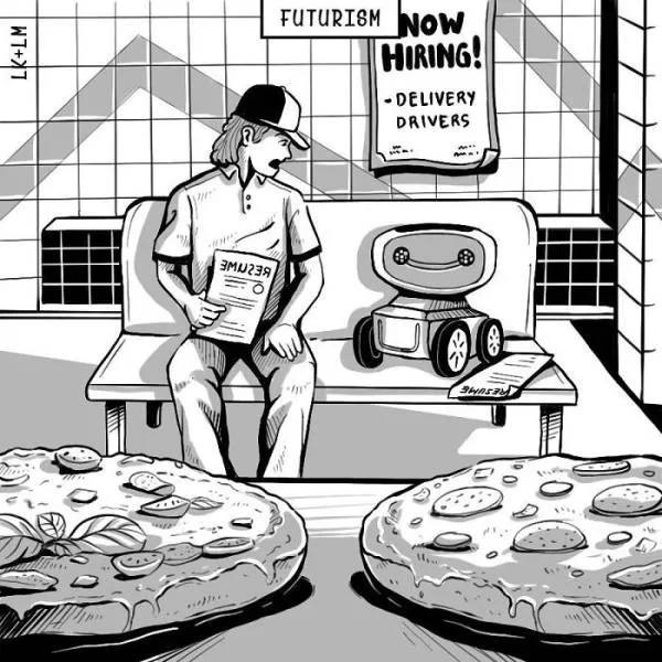 Very funny futuristic illustrations - #7 
