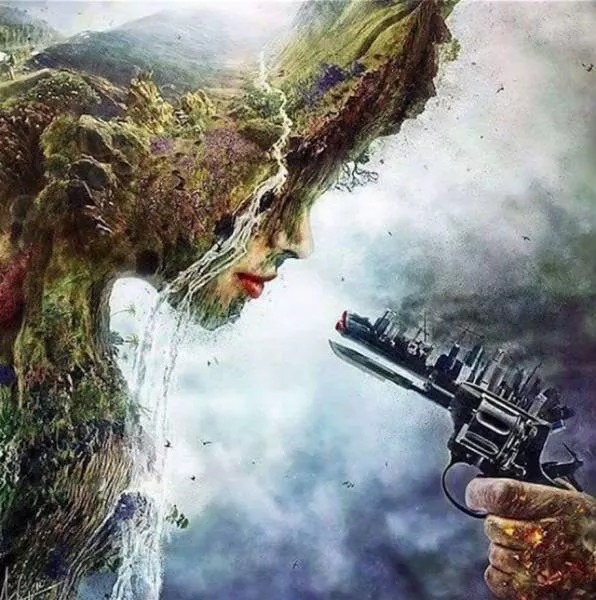 Very touching caricatures of todays world - #4 