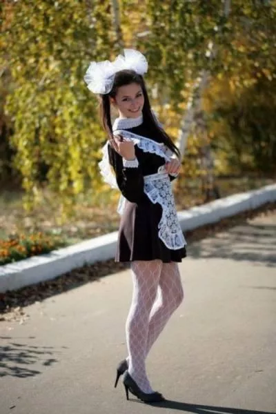 Sexy russian in school uniform - #13 
