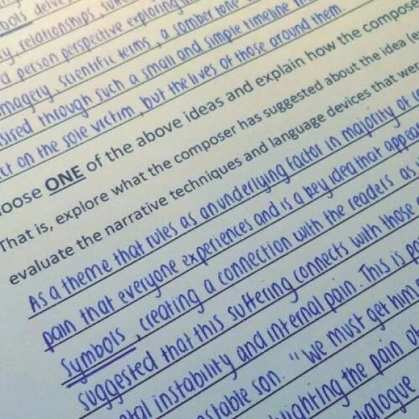 They write by hand better than a machine - #29 