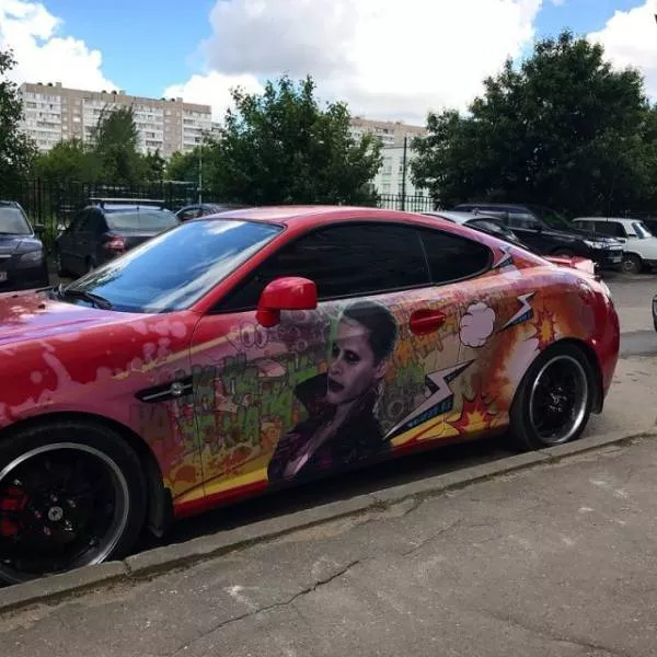 De superbes dessins peints sur des voitures - #11 