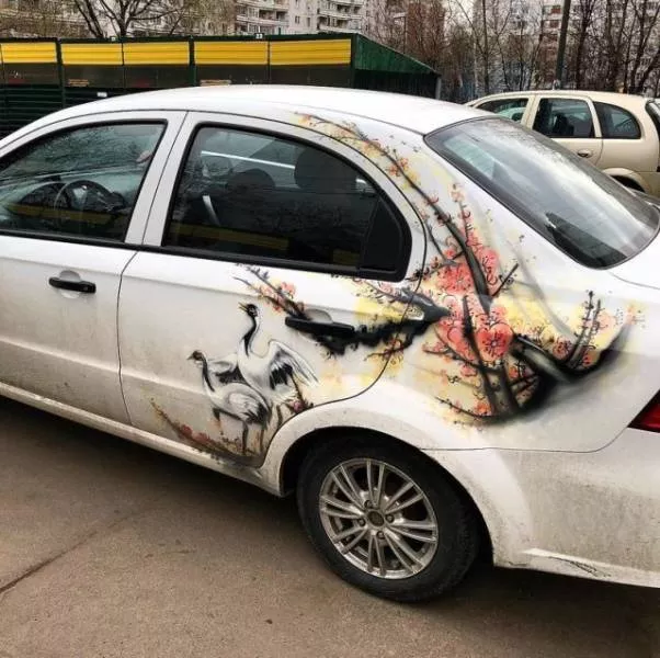 De superbes dessins peints sur des voitures - #12 