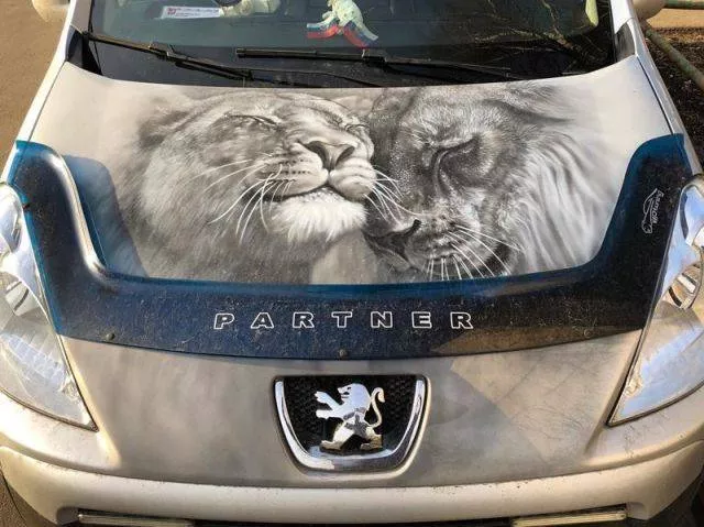 De superbes dessins peints sur des voitures - #15 