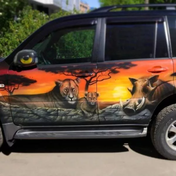 De superbes dessins peints sur des voitures - #17 