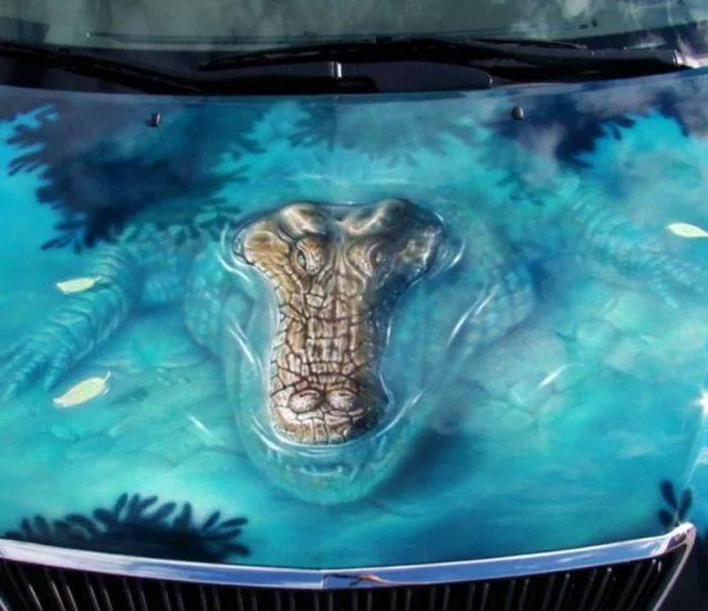 De superbes dessins peints sur des voitures - #18 