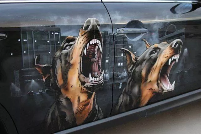 De superbes dessins peints sur des voitures - #19 