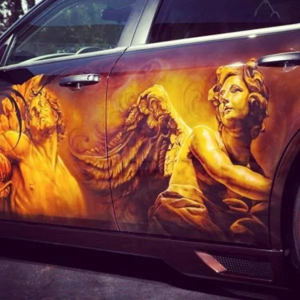 De superbes dessins peints sur des voitures - #3 