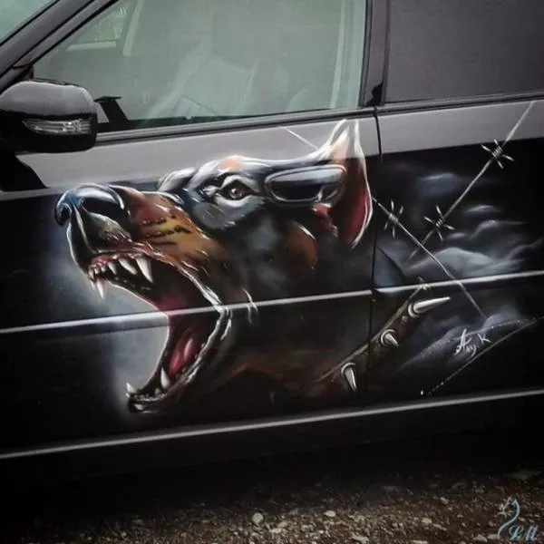 De superbes dessins peints sur des voitures - #5 
