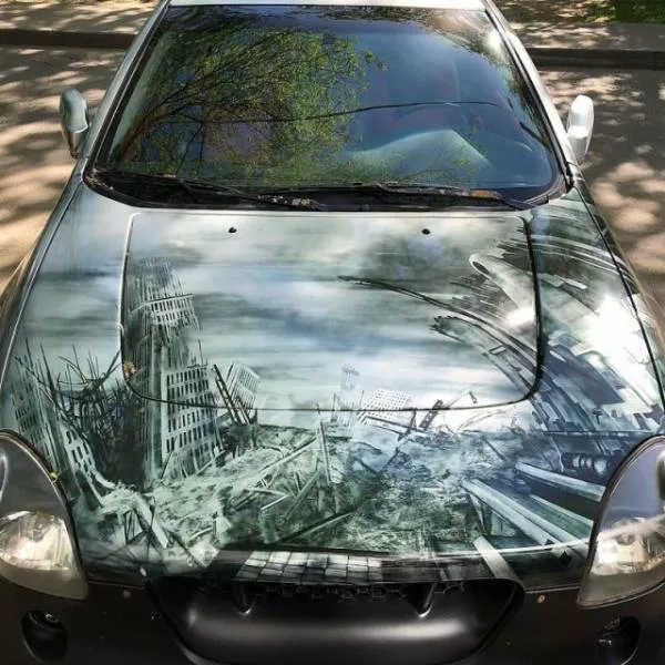 De superbes dessins peints sur des voitures - #8 