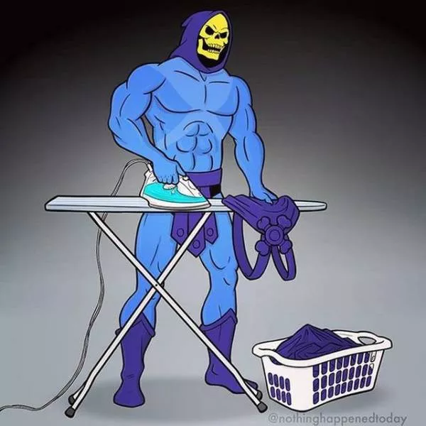 Cartoon characters in unusual situations - #11 