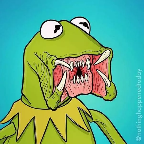 Cartoon characters in unusual situations - #14 