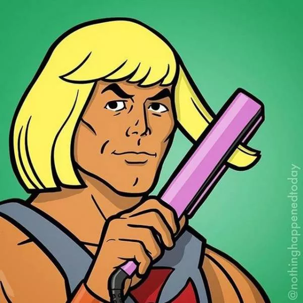 Cartoon characters in unusual situations - #16 