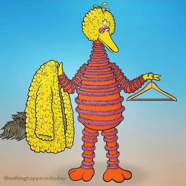 Cartoon characters in unusual situations - #18 