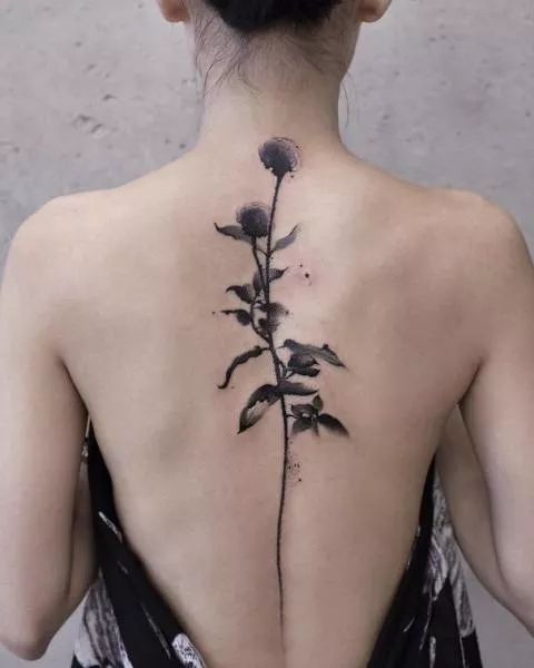 Spine tattoos - #23 