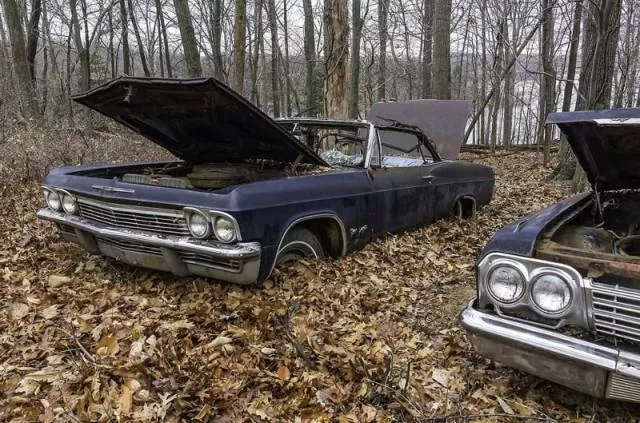 Terrible a voir des voitures legendaires abandonnes - #1 