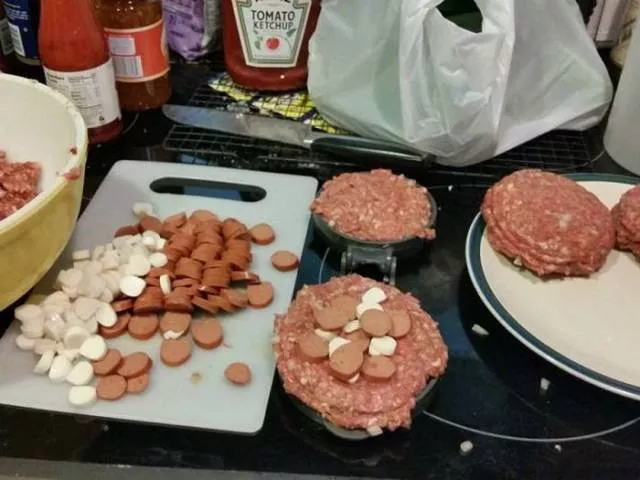 Very exaggerated culinary specialties